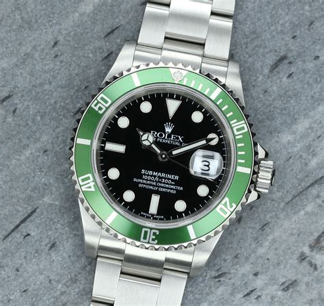 rolex submariner verte.